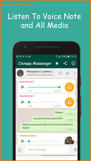 Clonapp Messenger screenshot