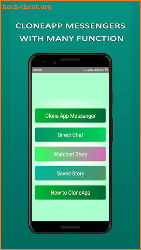 Cloneapp Messenger classic screenshot