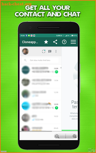 Cloneapps Messenger screenshot