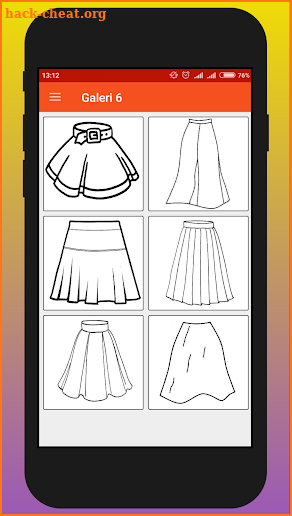 Clothes Coloring Book - Mewarnai Pakaian screenshot