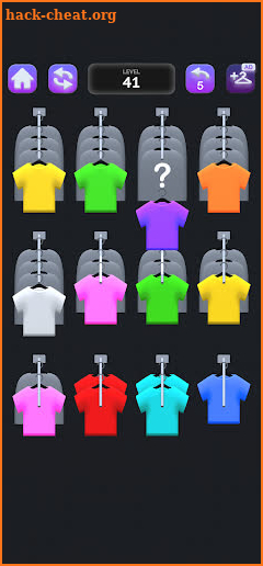 Clothes Sort Puzzle screenshot