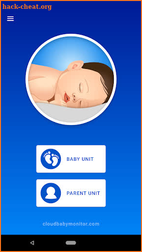 Cloud Baby Monitor screenshot