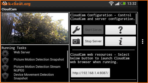 Cloud Cam screenshot