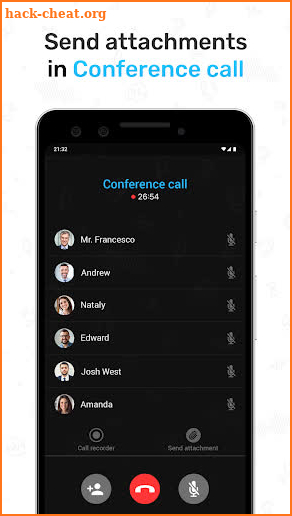 Cloud Conference Call screenshot