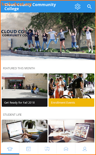 Cloud County Community College screenshot