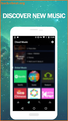 Cloud Music - Cloud Youtube Music Video Player screenshot