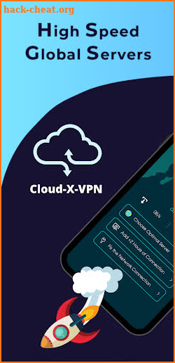 Cloud X VPN screenshot