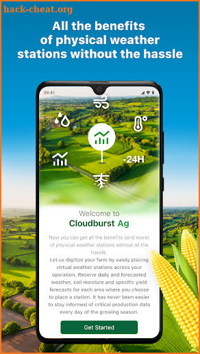 Cloudburst Ag screenshot