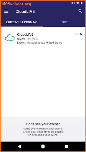 CloudLIVE screenshot