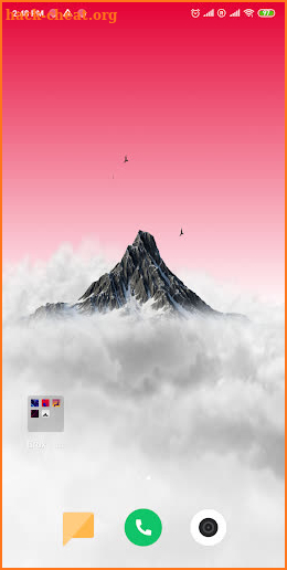 Clouds & Mountain Live Wallpaper screenshot
