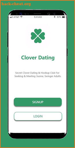 Clover Dating - Chat, Flirt & Meet 3some, Swingers screenshot