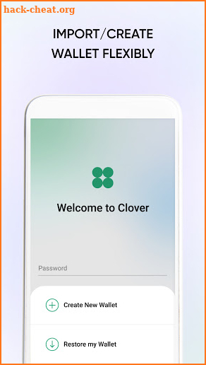 Clover Wallet screenshot