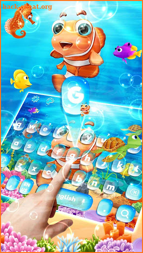 Clown Fish Keyboard screenshot