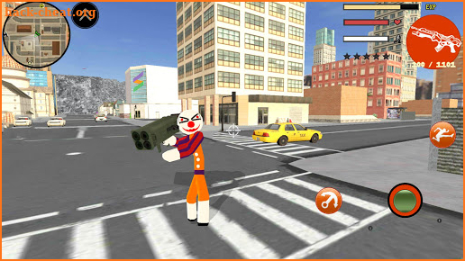 Clown Stickman Rope Hero Gangaster Vegas Crime screenshot