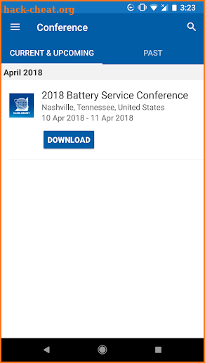 Club Assist Battery Conference screenshot