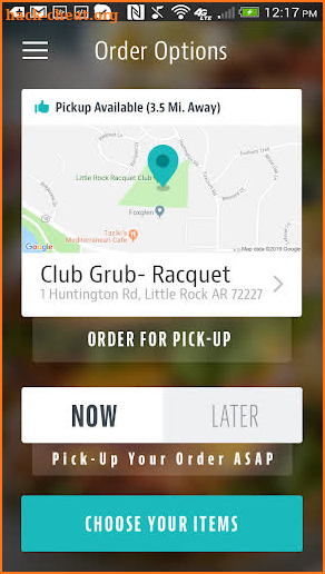 Club Grub screenshot