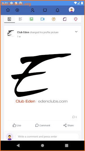 ClubEden screenshot
