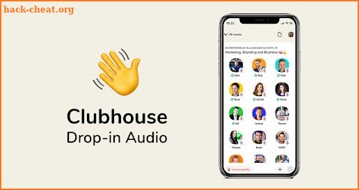 Clubhouse Drop-in Audio chat Free helper screenshot