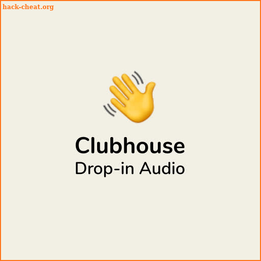 Clubhouse: drop-in audio chat invite screenshot