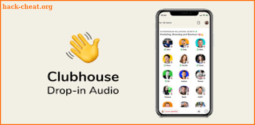 Clubhouse: drop-in audio chat Room screenshot