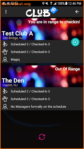 ClubiO Mobile screenshot