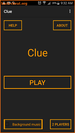 clue game screenshot
