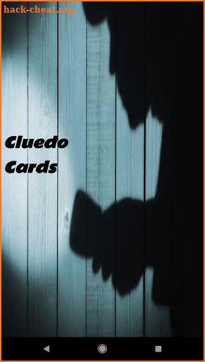 Cluedo Cards screenshot