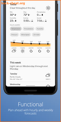 Clyma Weather: Simple, Multi-source and Accurate screenshot