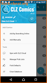 CLZ Comics - Comic Database screenshot