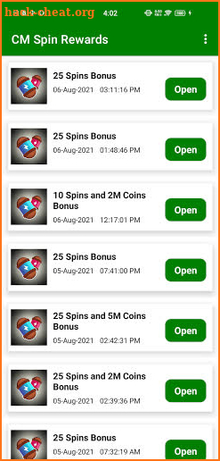 CM Free Spin Rewards - Daily Free Spins and Coins screenshot