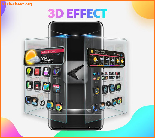 CM Launcher 3D - Theme & Wallpapers screenshot