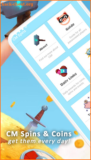 CM Rewards & Spins Guide screenshot