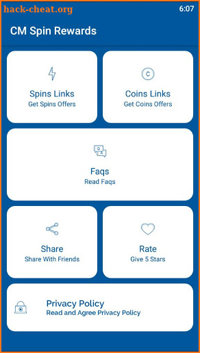 CM Spin Rewards: Daily Free Spins For CM Game screenshot