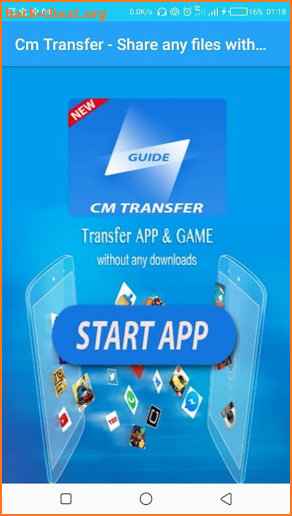 CM Transfer - Share Files with Friends guide screenshot