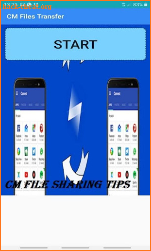 Cm transfer -Share files with friends Tips 2019 screenshot