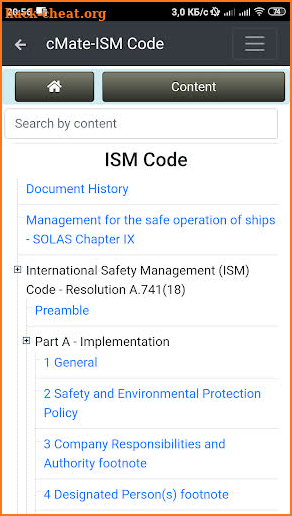 cMate-ISM Code screenshot