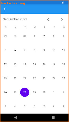 CMT Schedule screenshot