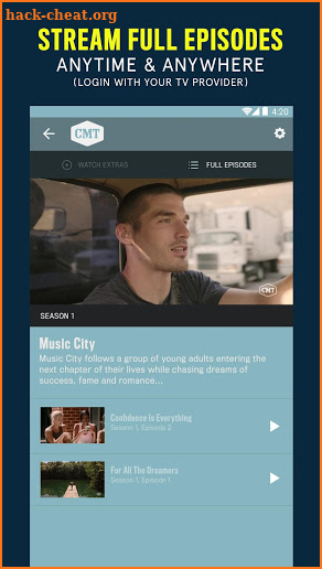 CMT — TV Shows, Country & More screenshot