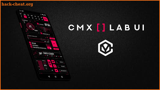 CMX - Lab UI · KLWP Theme screenshot