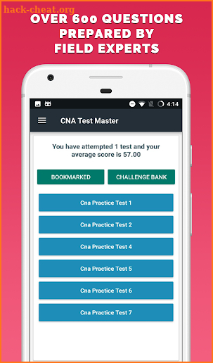 CNA Practice Test 2018 screenshot