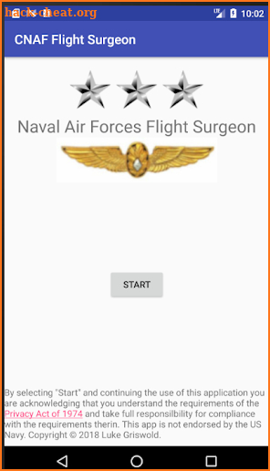 CNAF Flight Surgeon screenshot