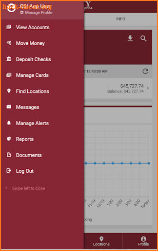 CNB-Metro Mobile Banking screenshot