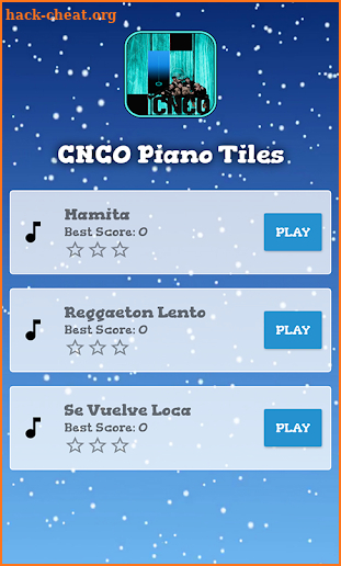 CNCO Piano Tile screenshot