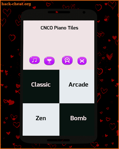 CNCO Piano Tiles screenshot