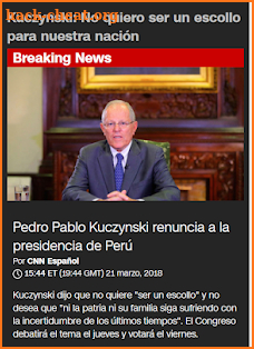 CNN en Español: Últimas noticias en español screenshot