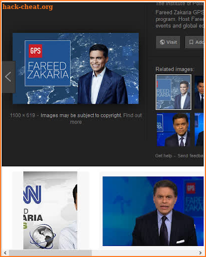CNN Fareed Zakaria GPS Show screenshot
