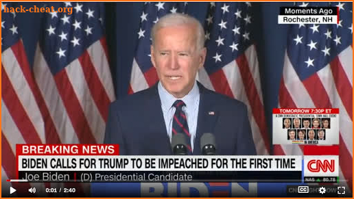 CNN Live News screenshot