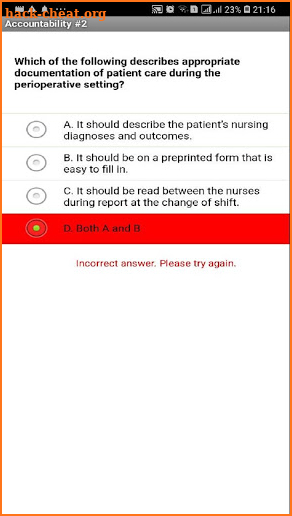 CNOR Operating Room Nurse Exam Prep screenshot