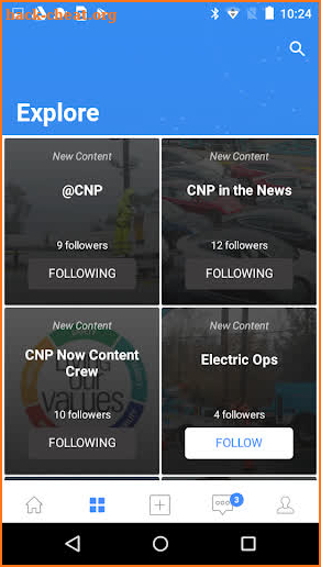 CNP Now screenshot