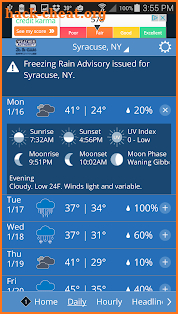 CNY Central Weather screenshot